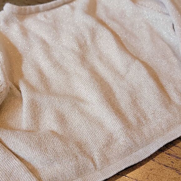 First Impressions 18 month gold shimmer cardigan 🌸 - Picture 7 of 7